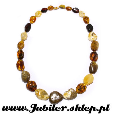 Natural stone  with an amber